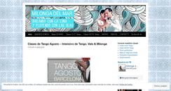 Desktop Screenshot of milongadelmar.com
